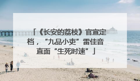 《长安的荔枝》官宣定档，“九品小吏”雷佳音直面“生死时速”