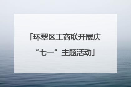 环翠区工商联开展庆“七一”主题活动
