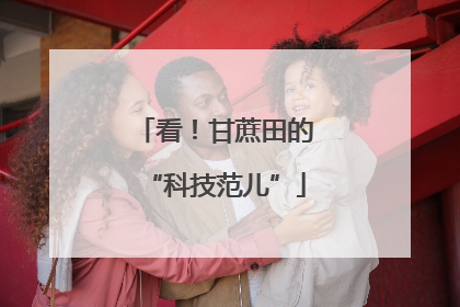 看！甘蔗田的“科技范儿”