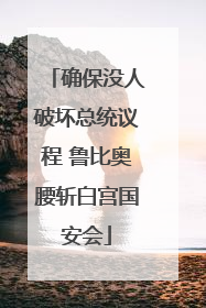确保没人破坏总统议程 鲁比奥腰斩白宫国安会