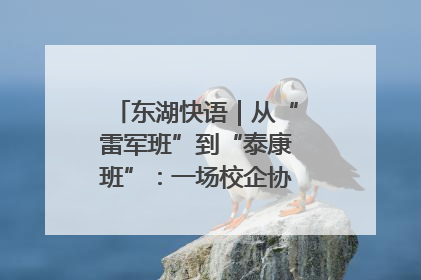 东湖快语｜从“雷军班”到“泰康班”：一场校企协同的“接力赛”