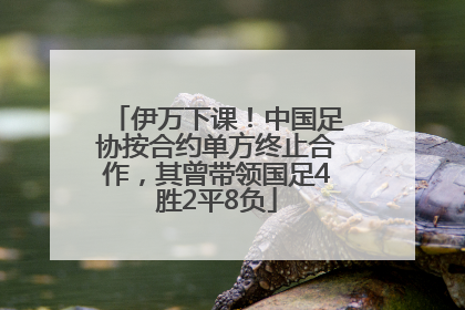 伊万下课！中国足协按合约单方终止合作，其曾带领国足4胜2平8负