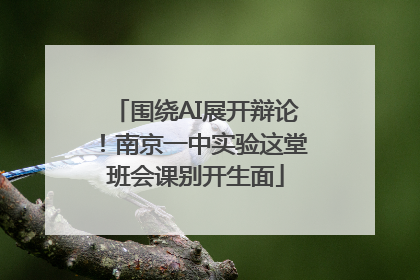 围绕AI展开辩论！南京一中实验这堂班会课别开生面