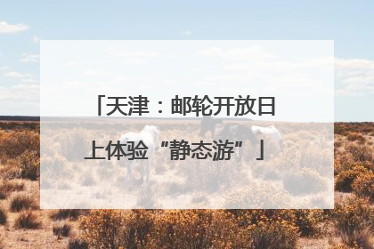 天津：邮轮开放日上体验“静态游”