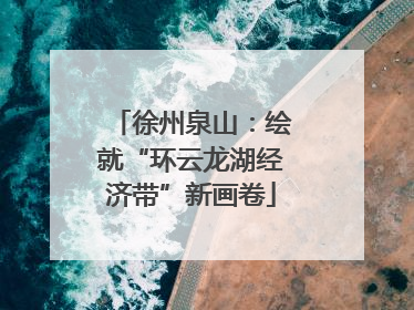 徐州泉山：绘就“环云龙湖经济带”新画卷