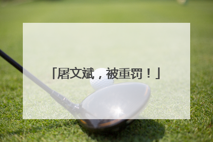 屠文斌，被重罚！