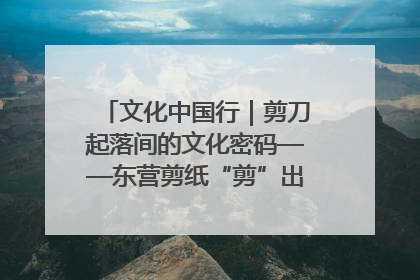 文化中国行｜剪刀起落间的文化密码——东营剪纸“剪”出非遗传承与现代生活的融合之道