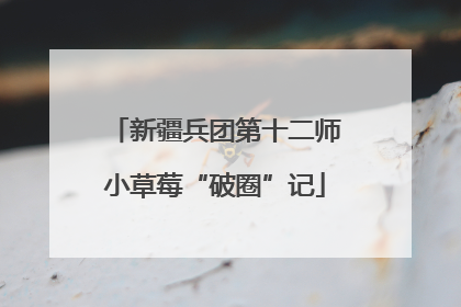新疆兵团第十二师小草莓“破圈”记