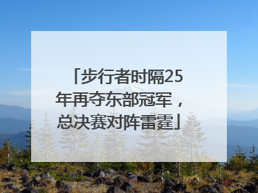 步行者时隔25年再夺东部冠军，总决赛对阵雷霆