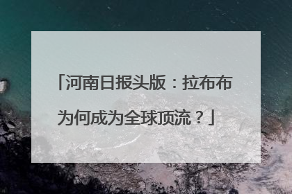 河南日报头版：拉布布为何成为全球顶流？