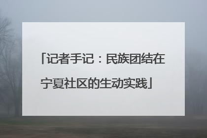 记者手记：民族团结在宁夏社区的生动实践