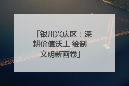 银川兴庆区：深耕价值沃土 绘制文明新画卷