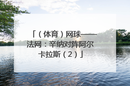 （体育）网球——法网：辛纳对阵阿尔卡拉斯（2）