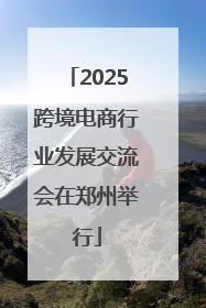 2025跨境电商行业发展交流会在郑州举行