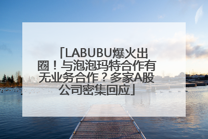 LABUBU爆火出圈！与泡泡玛特合作有无业务合作？多家A股公司密集回应